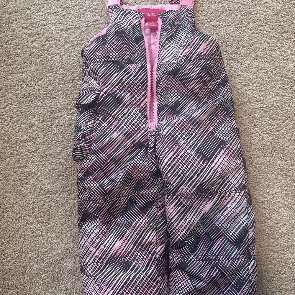 London Fog Pink and Black Kids Bottoms
